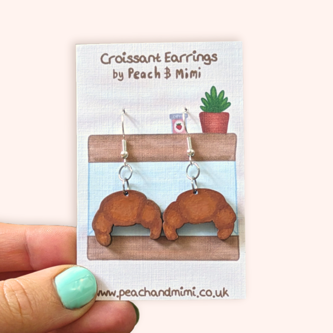 Croissant Earrings