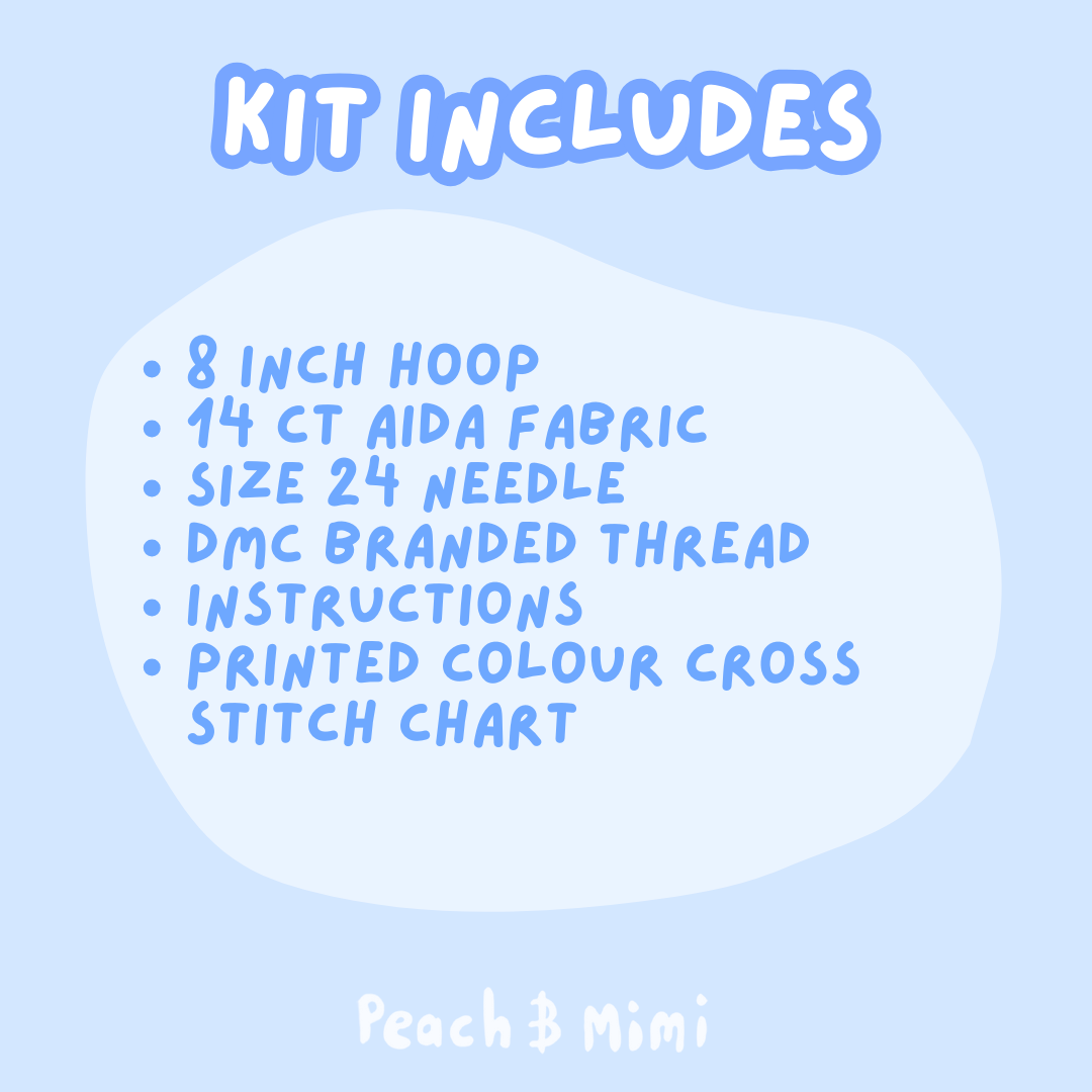 Sharky Cross Stitch Kit