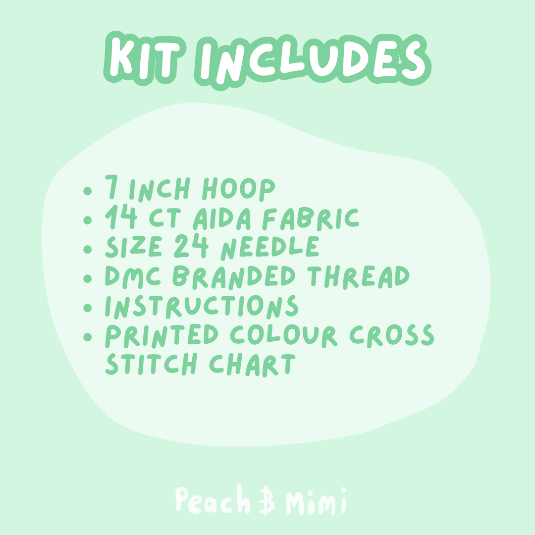 Froggys Cross Stitch Kit