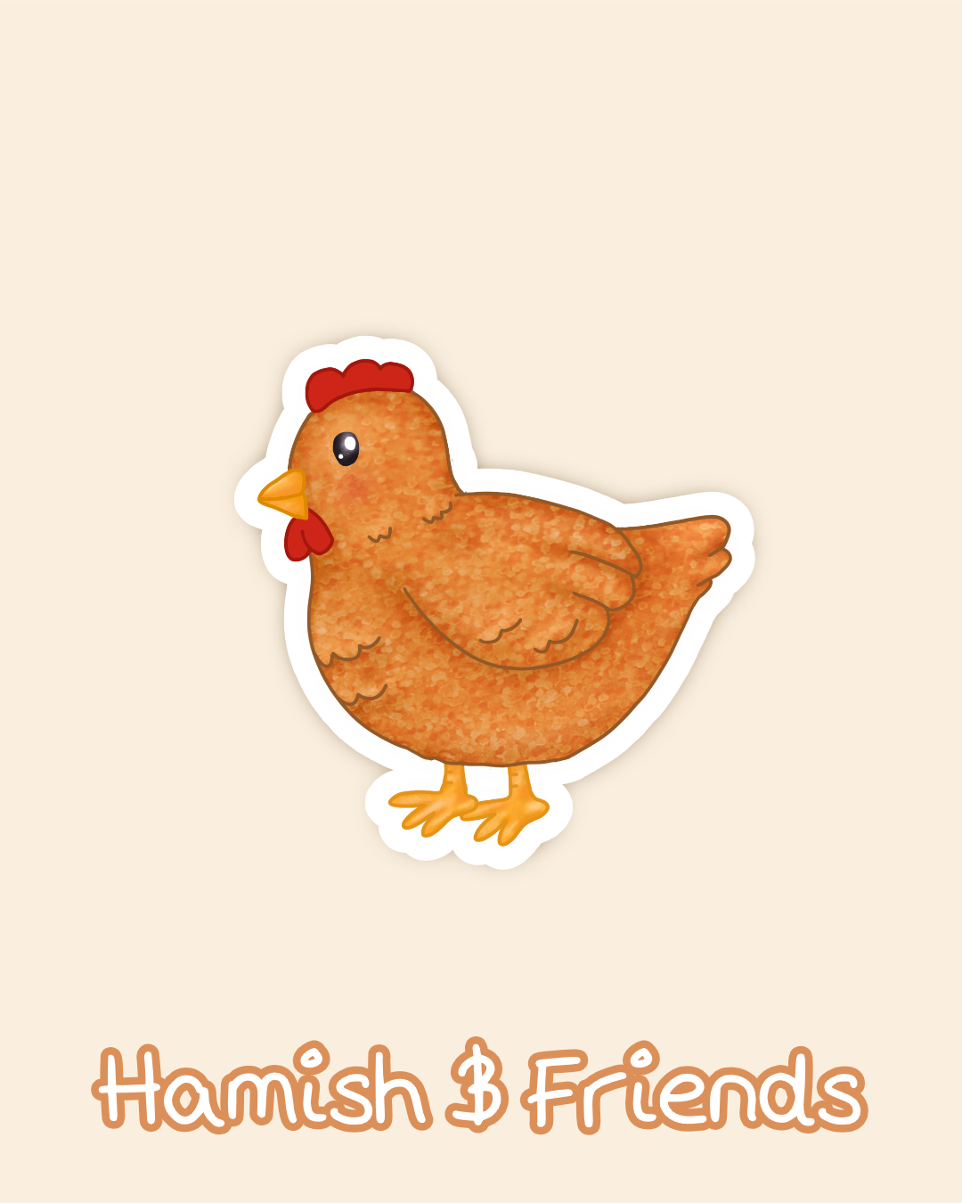 Bonnie Glitter Sticker