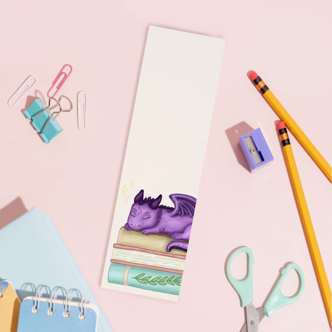 Book Dragon Bookmark