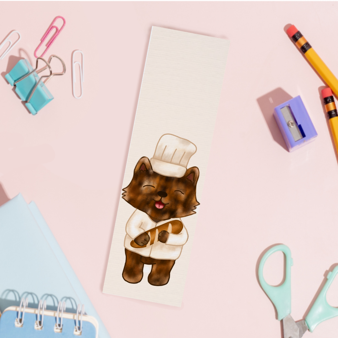 Cat Baker Bookmark