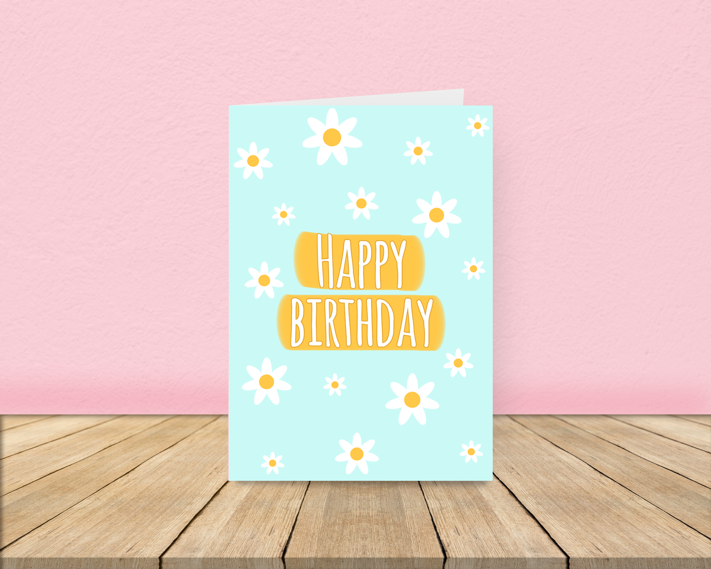 Daisy Birthday Card