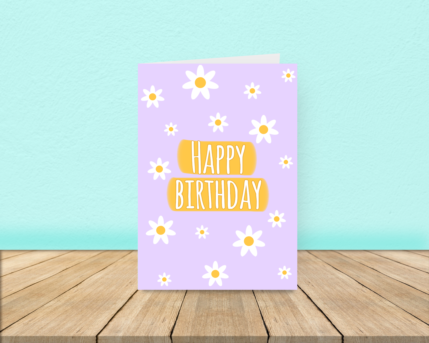 Daisy Birthday Card