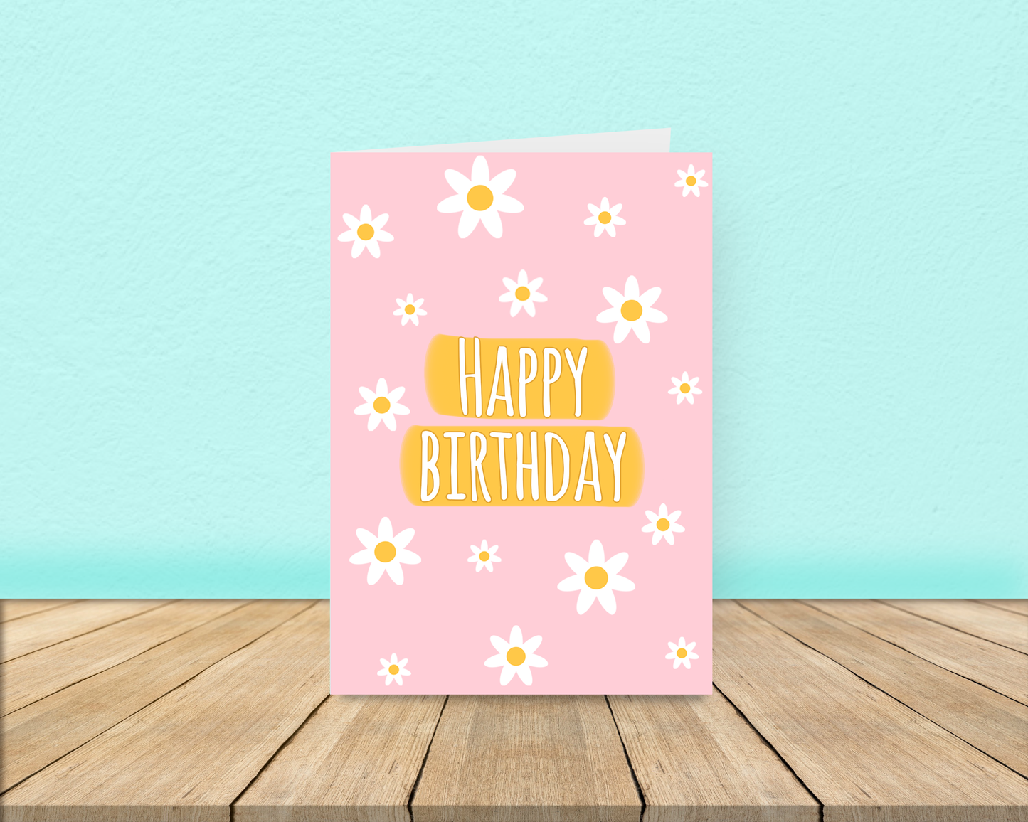 Daisy Birthday Card