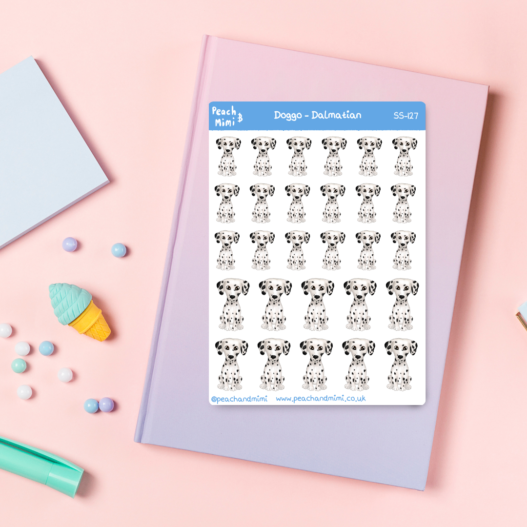 Doggo - Dalmatian Stickers