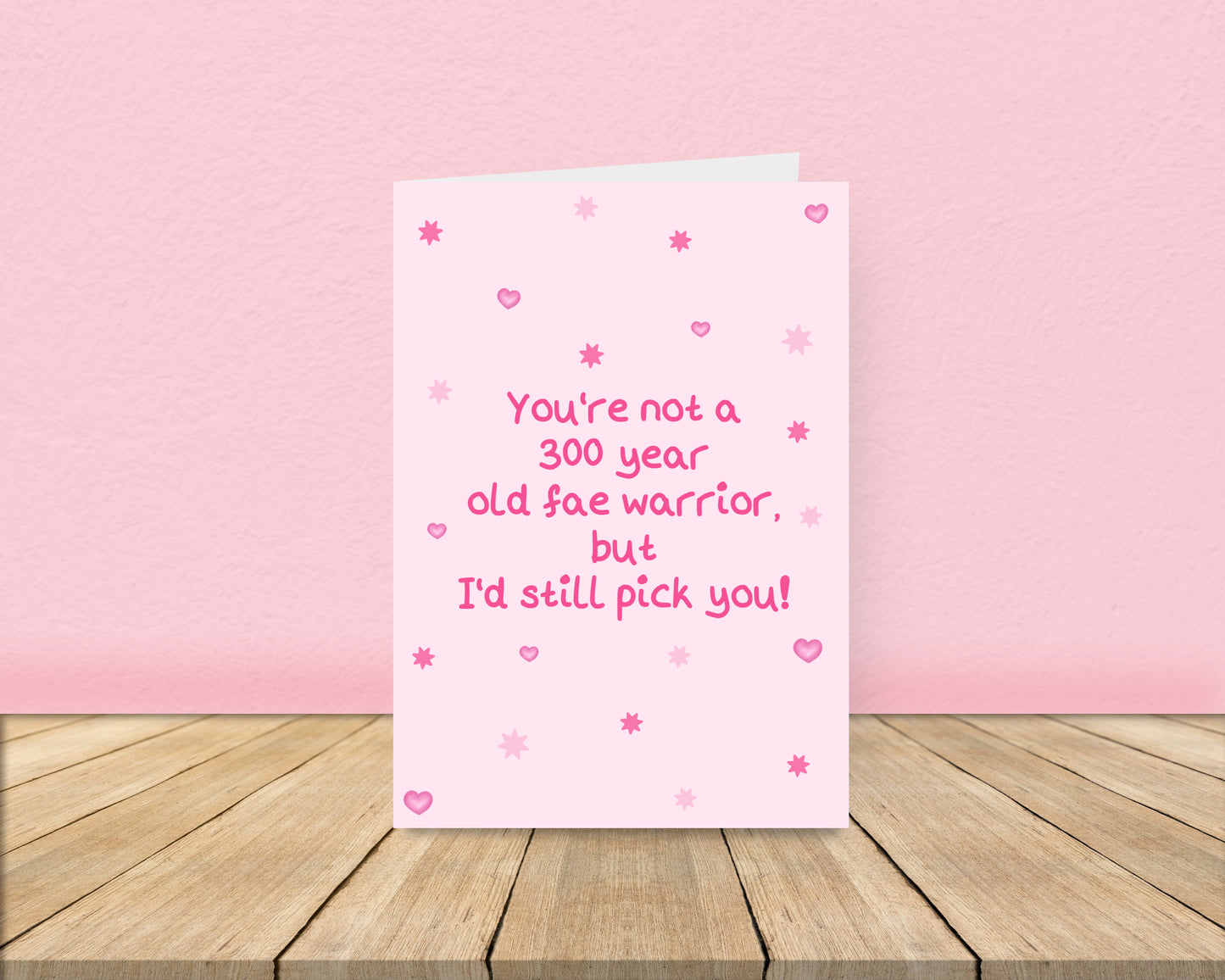 Fae Warrior - Love Card