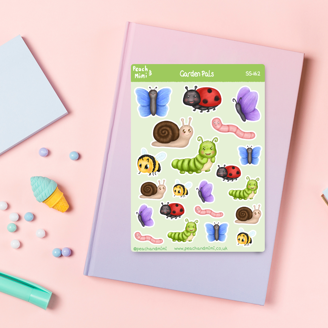 Garden Pals Sticker Sheet