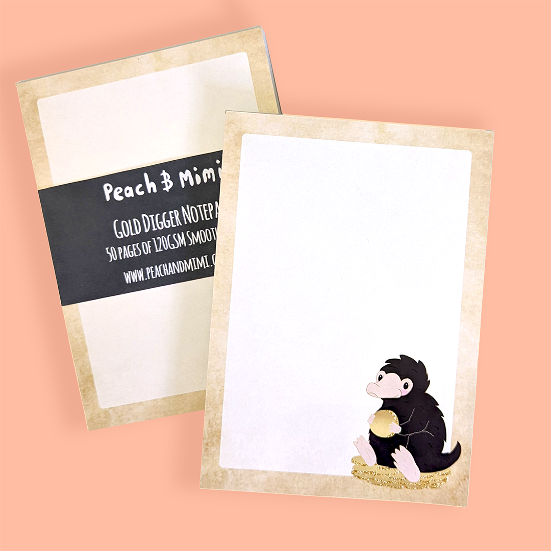 Gold Digger Notepad