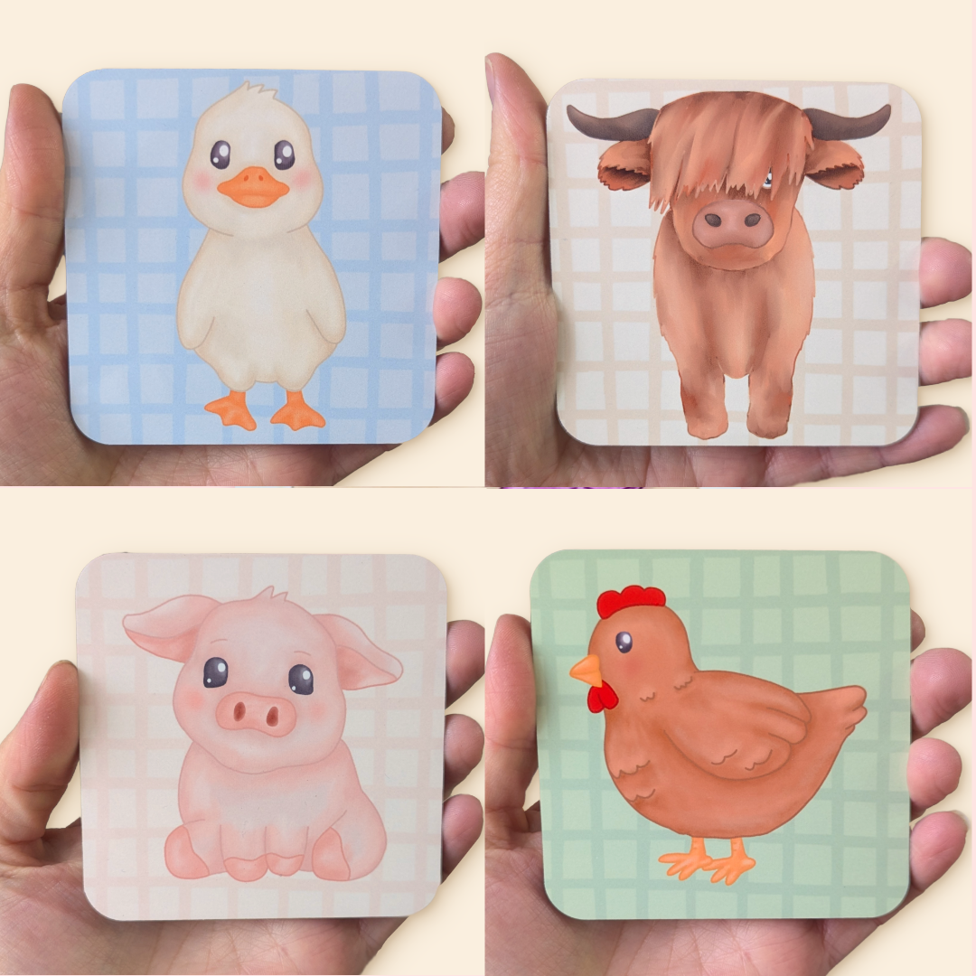 Hamish and Friends set of Coasters