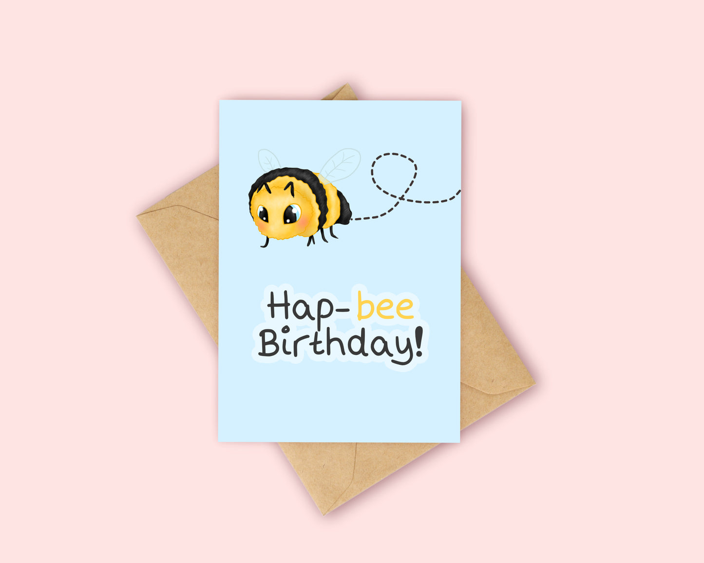 Hap-bee Birthday Card