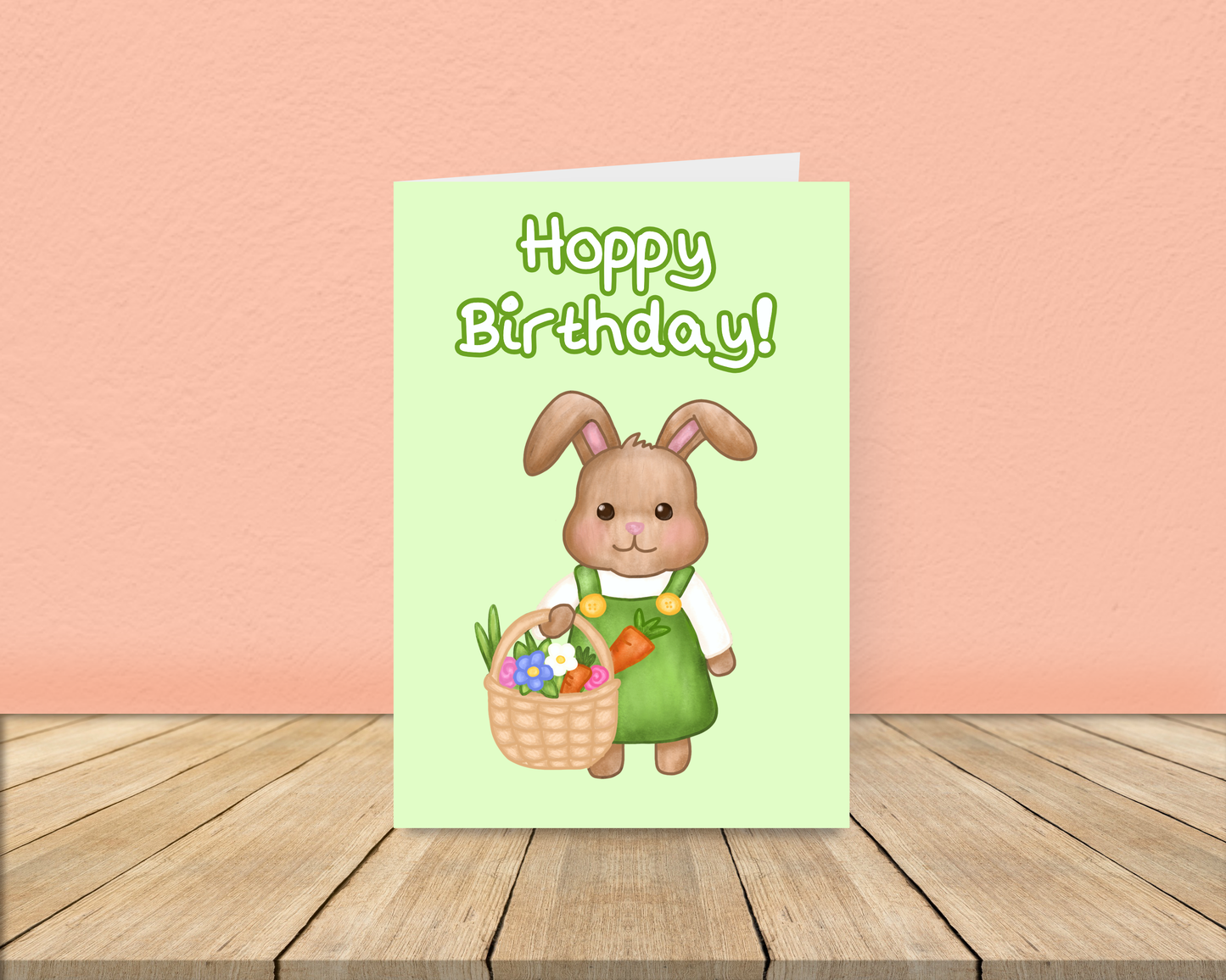 Hoppy Birthday Card