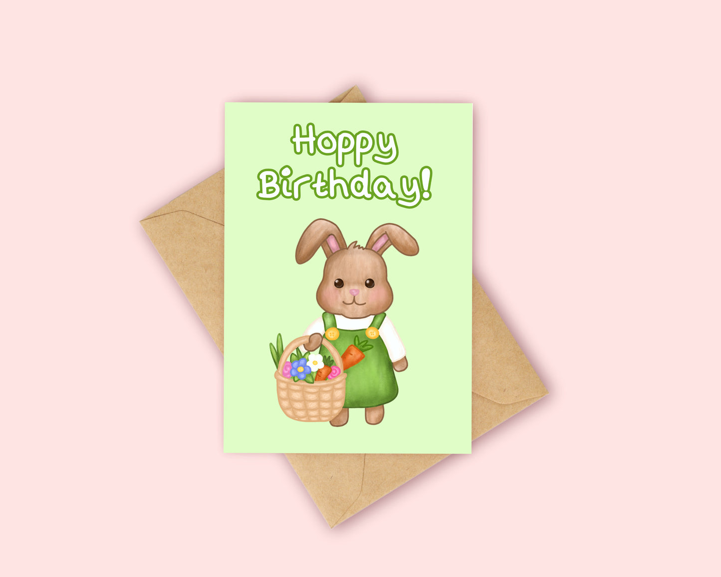 Hoppy Birthday Card