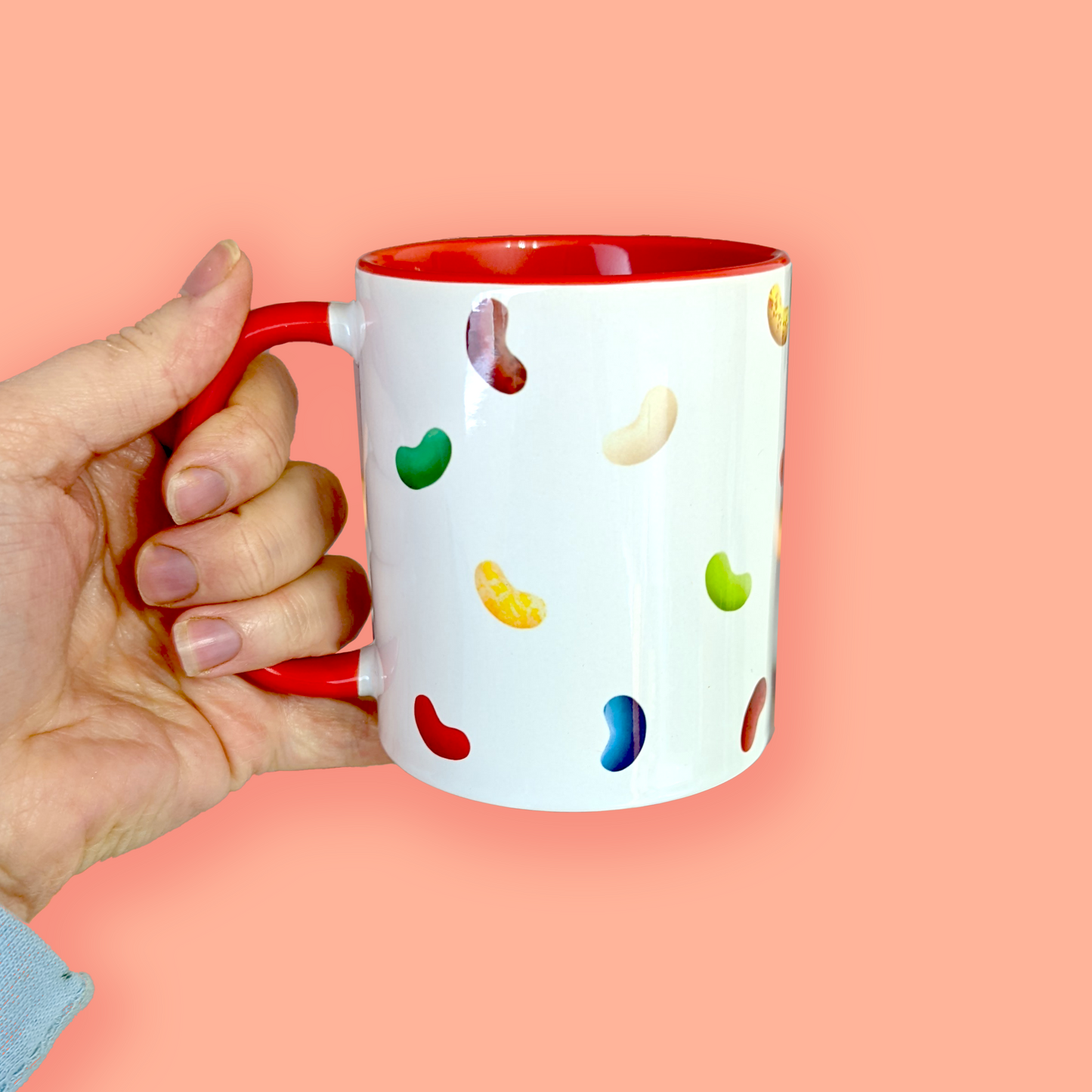 Jelly Bean Mug and Coaster Bundle
