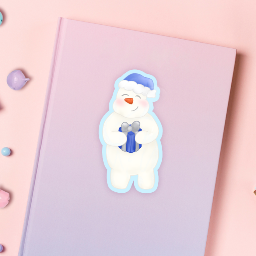 Jingles the Snowman Sticker