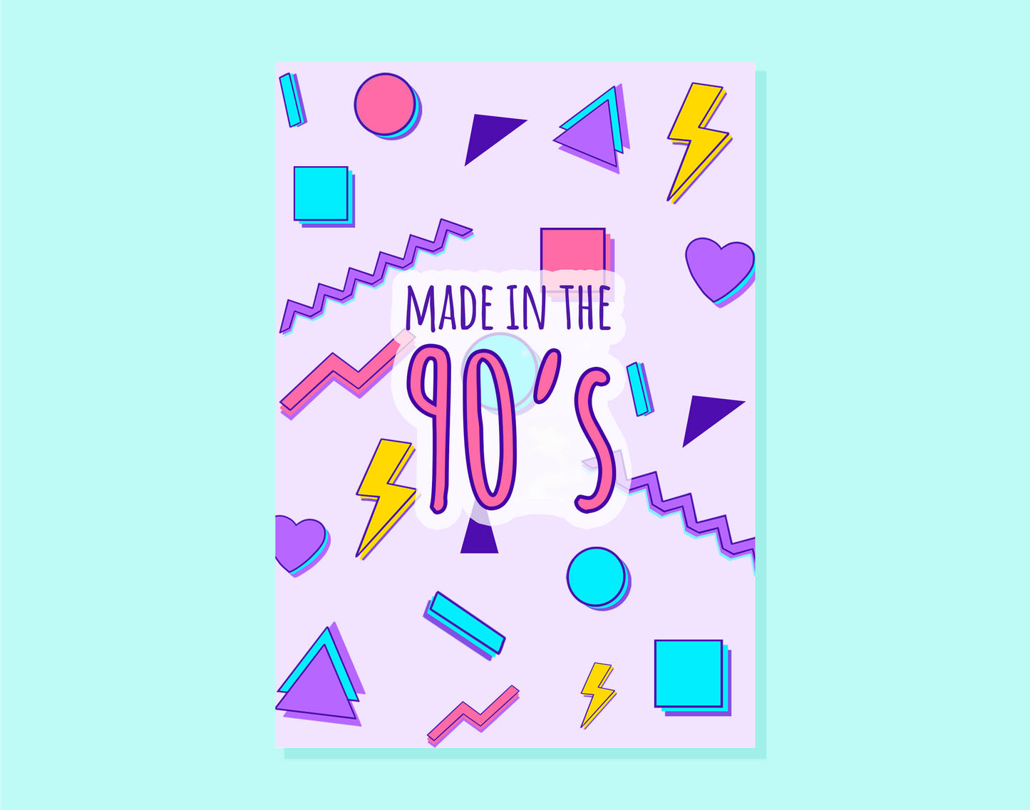 Made in the 90s Card
