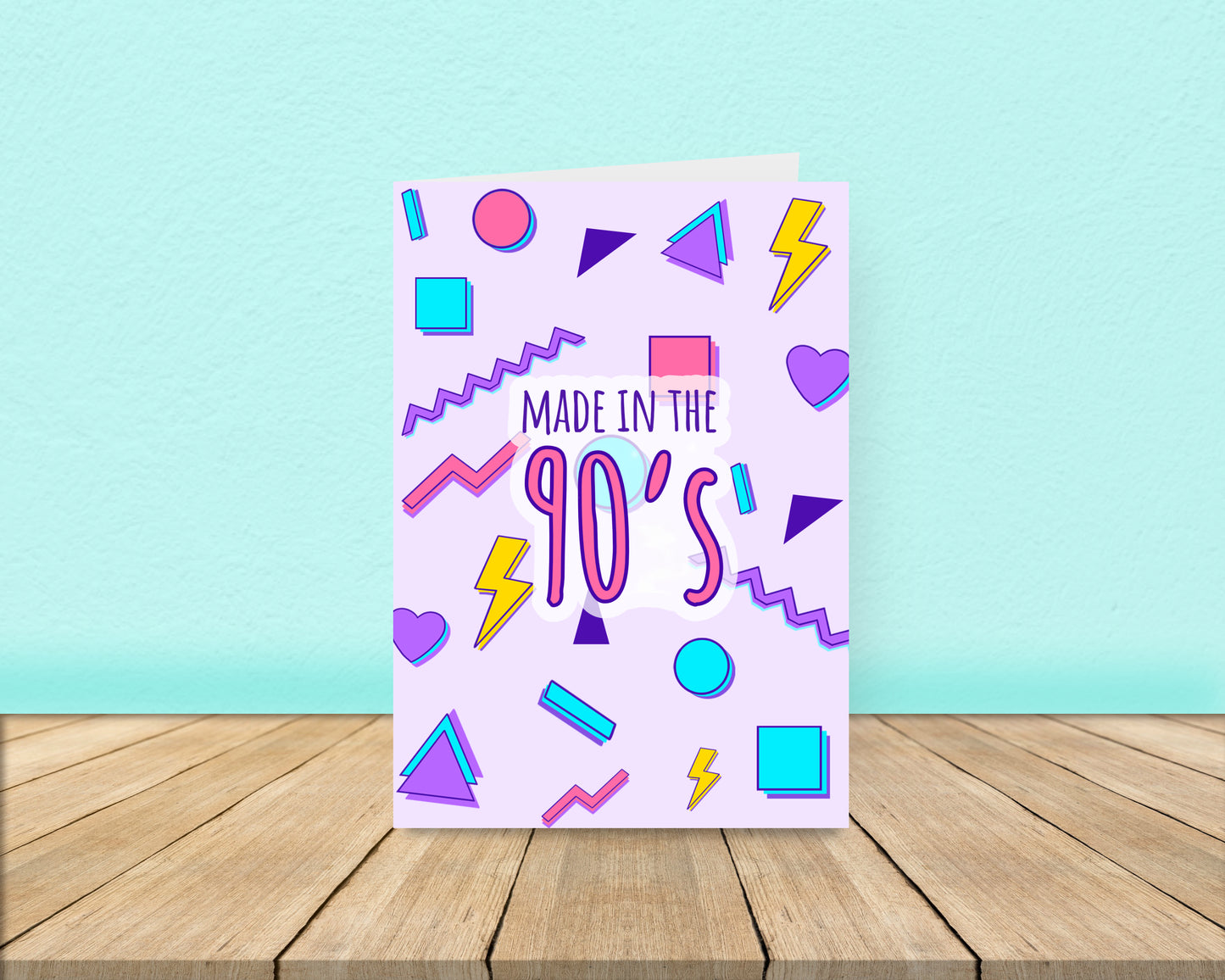 Made in the 90s Card