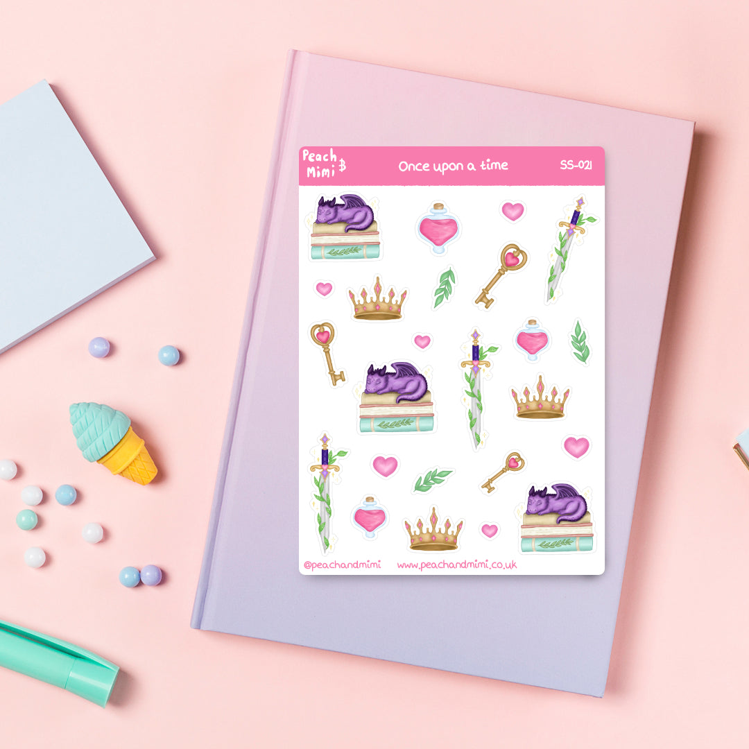 Once Upon a Time Sticker Sheet