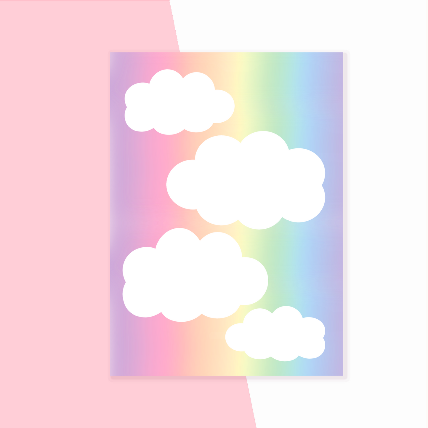Pastel Cloud Notepad