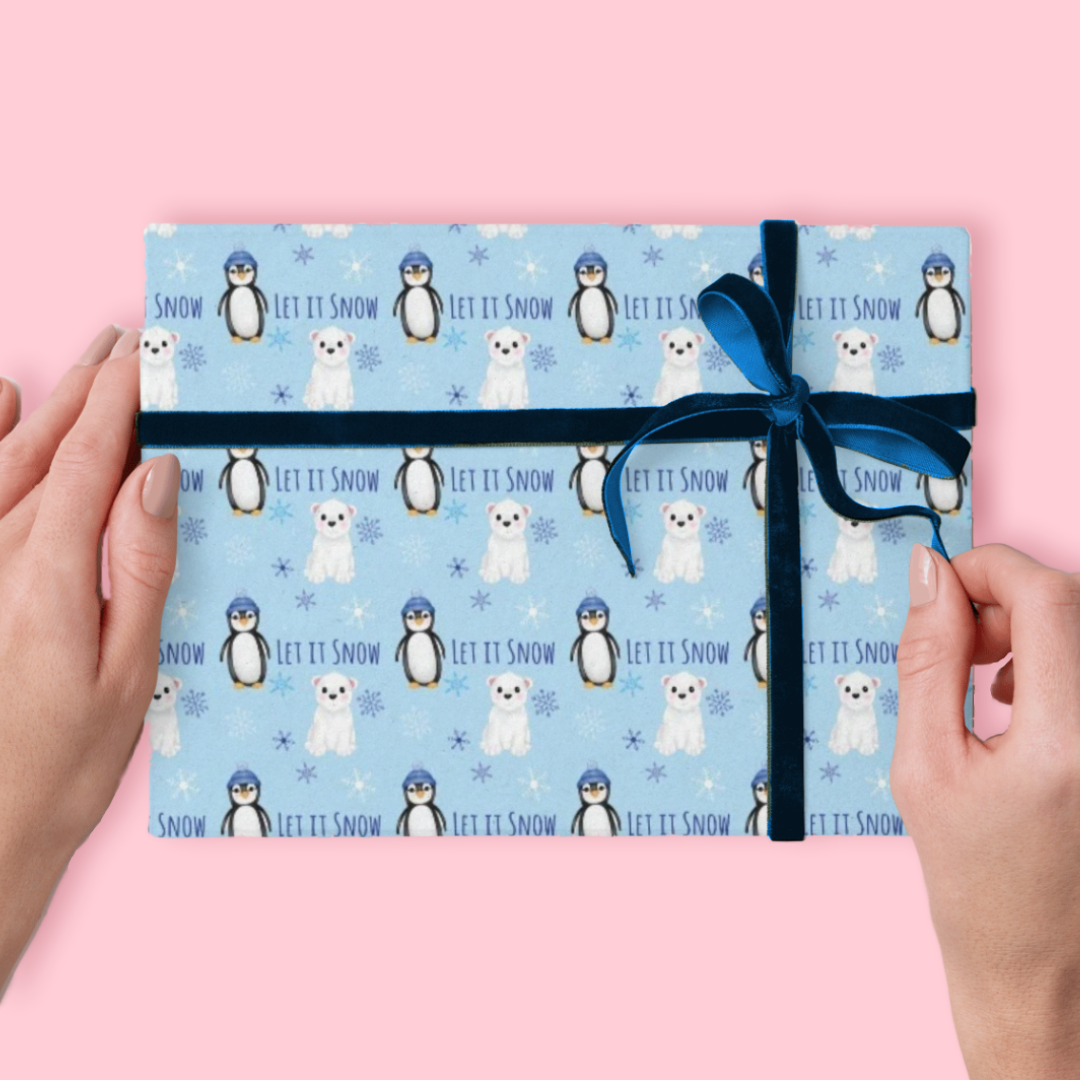 Polar Pals Wrapping Paper
