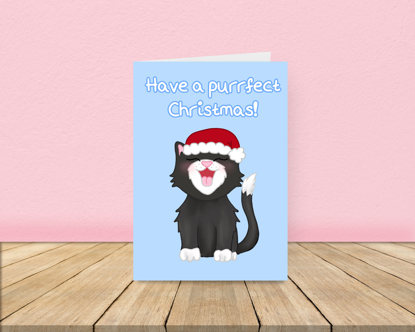 Purrfect Christmas Card