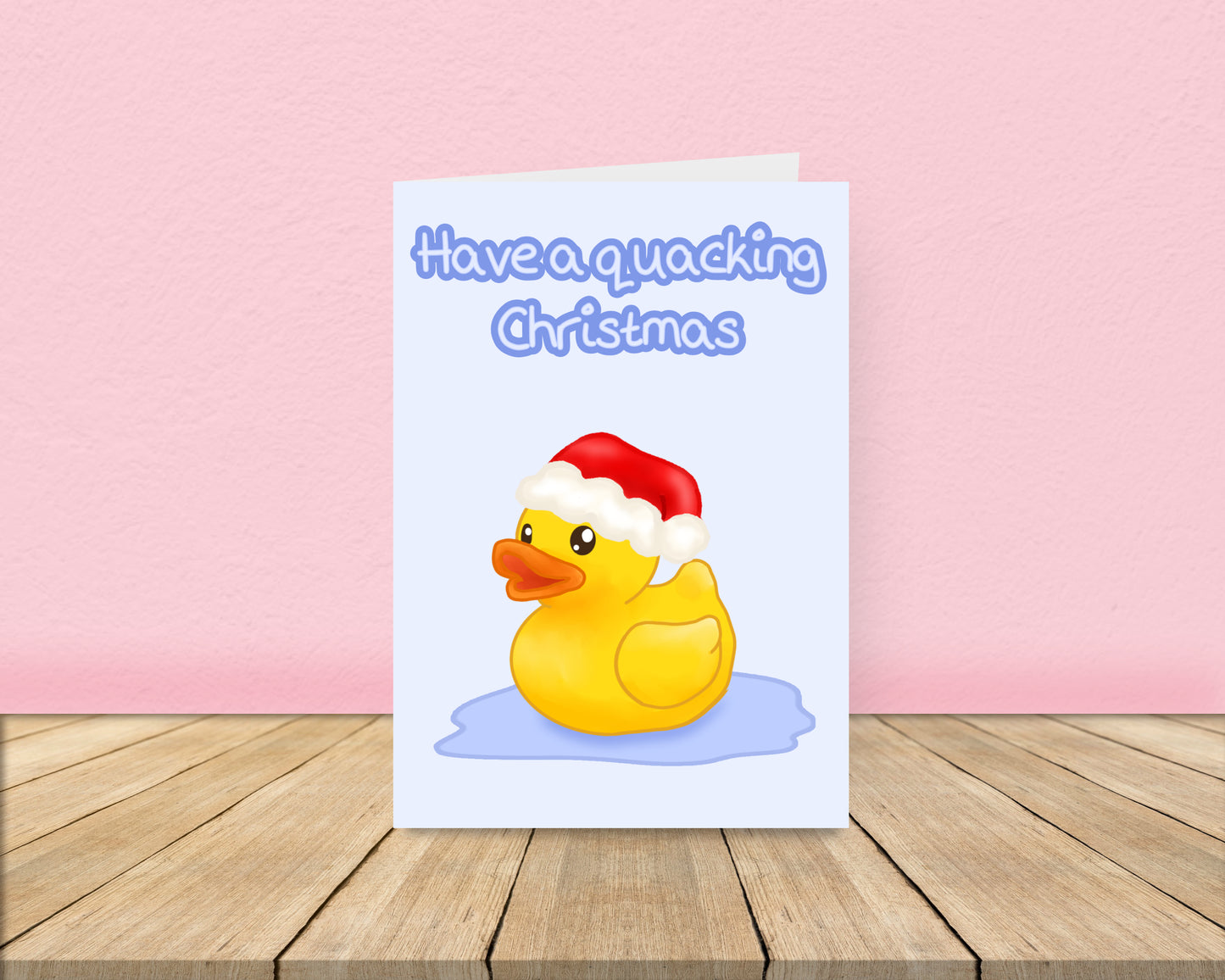 Rubber Duck Christmas Card