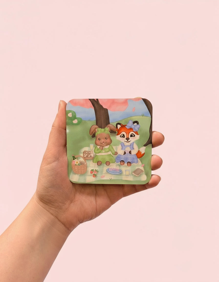 Spring Picnic Coaster