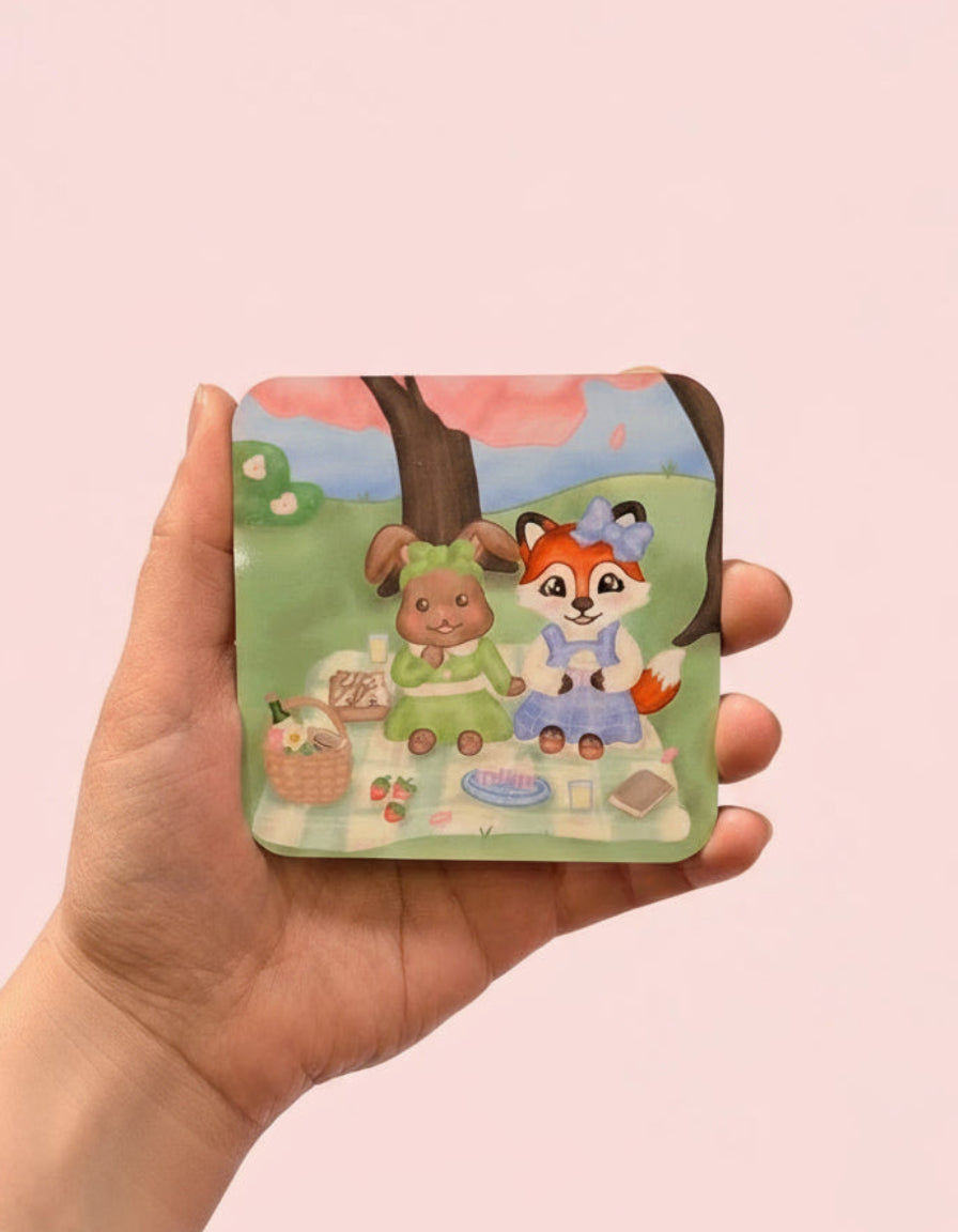 Spring Picnic Coaster
