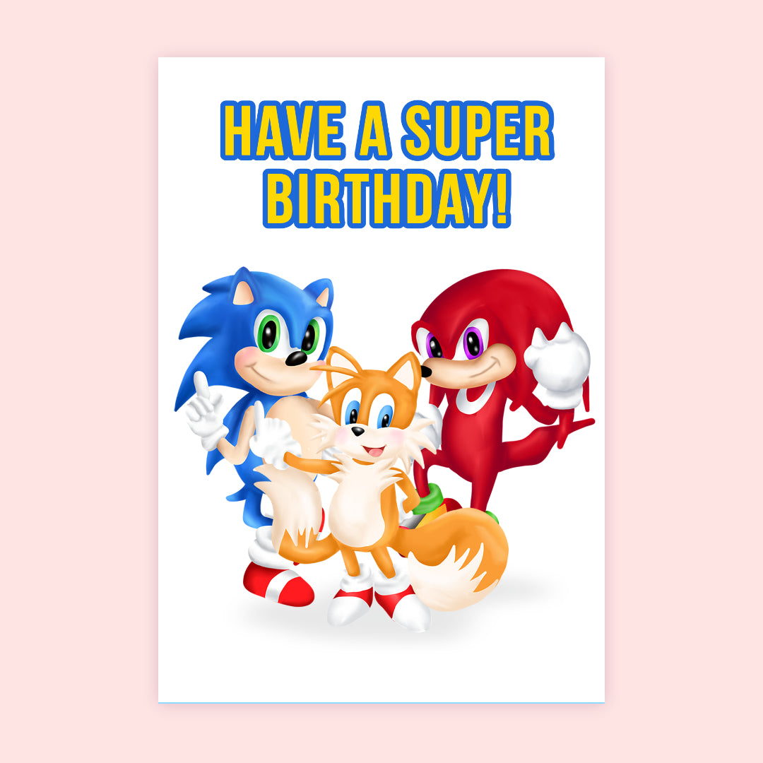 Super Birthday Card A5