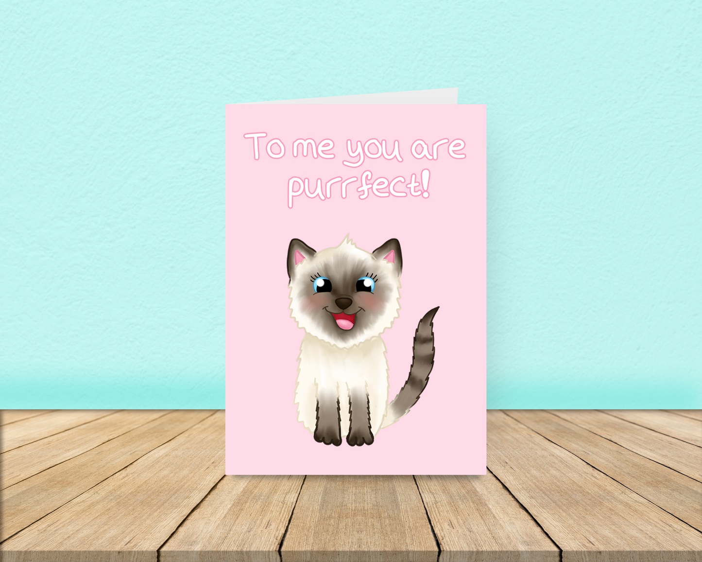 To me you are Purrfect Card