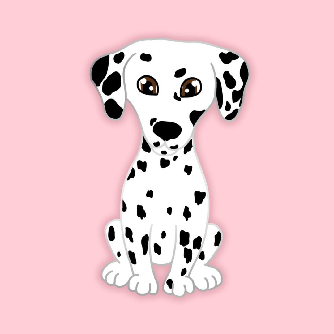 Loki the Dalmatian Enamel Pin