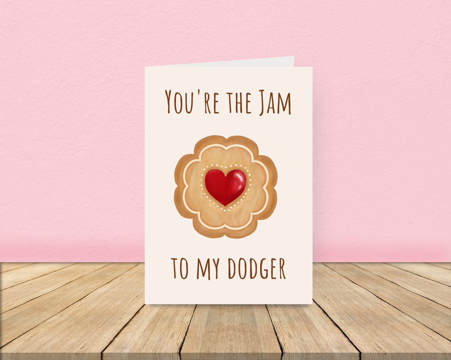 You're the Jam to my Dodger Card