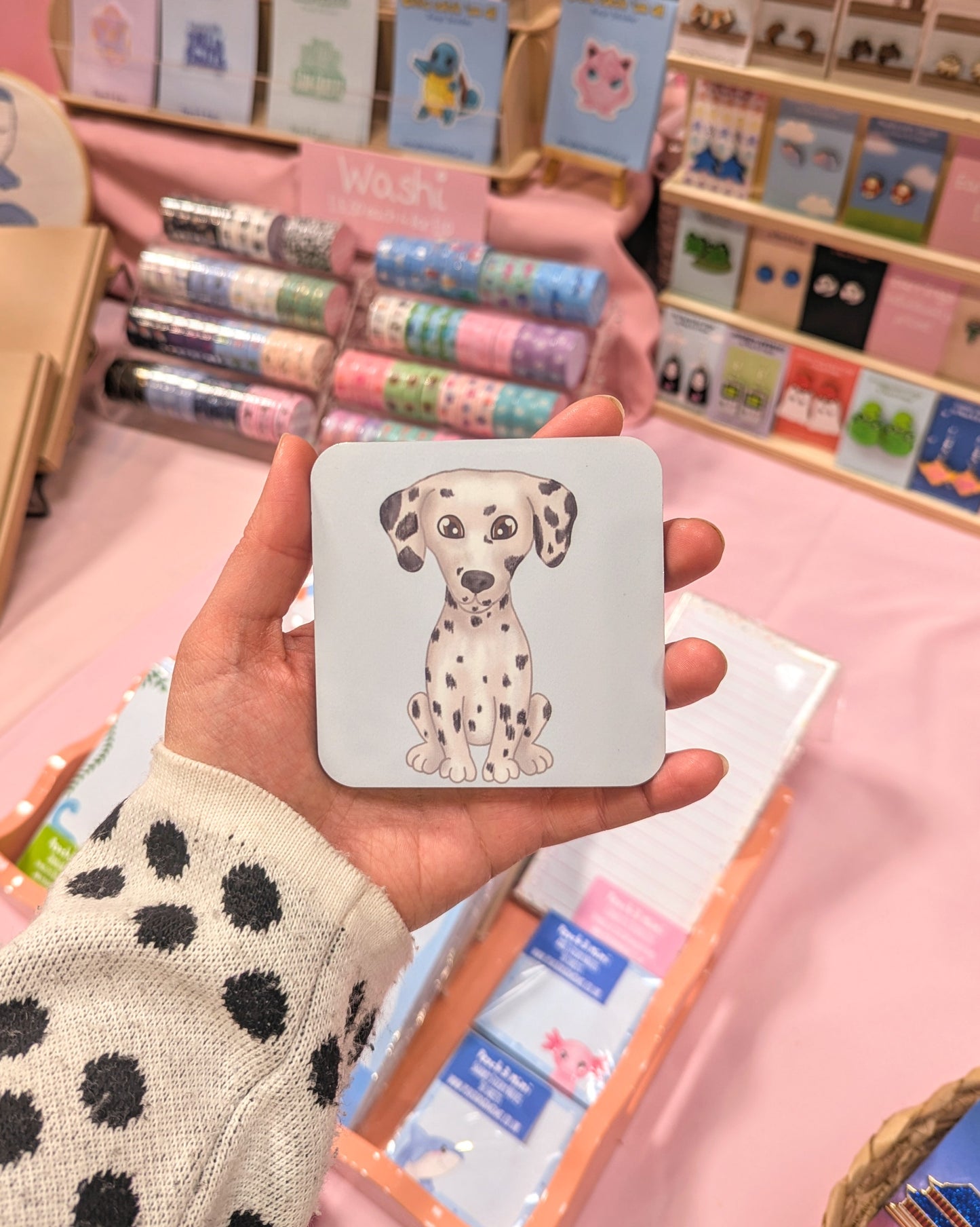 Loki the Dalmatian Coaster