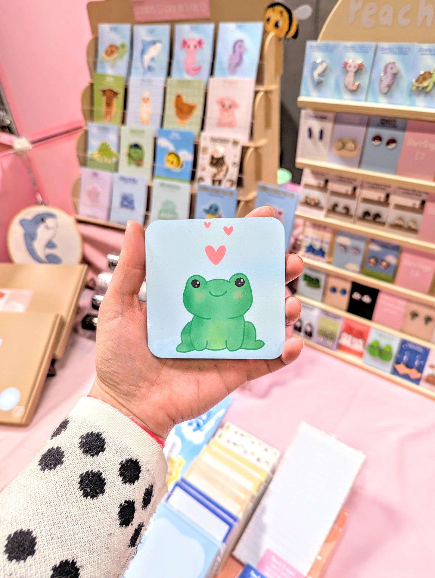 Froggy Love Coaster