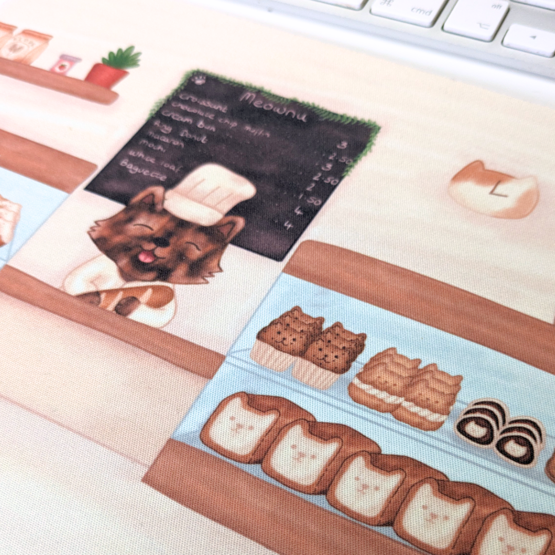 Cat Bakery Mouse Mat