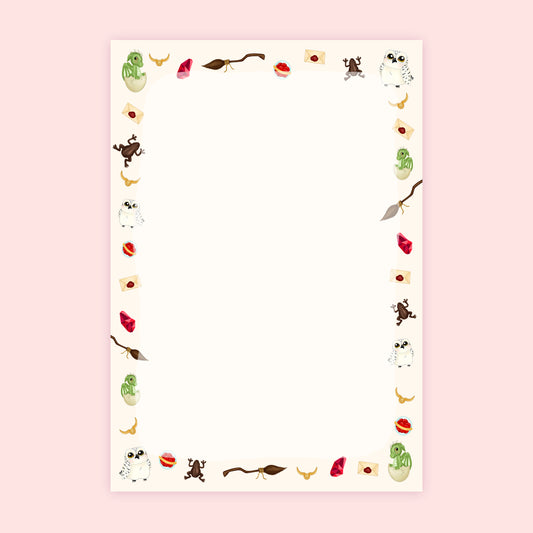 1st Year Wizard Notepad