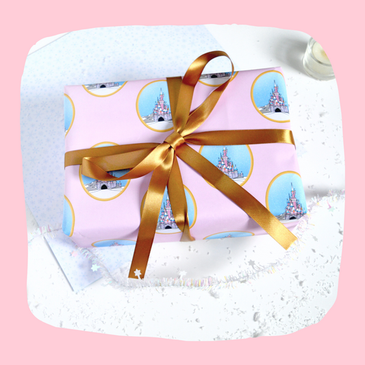 Princess Castle Wrapping Paper