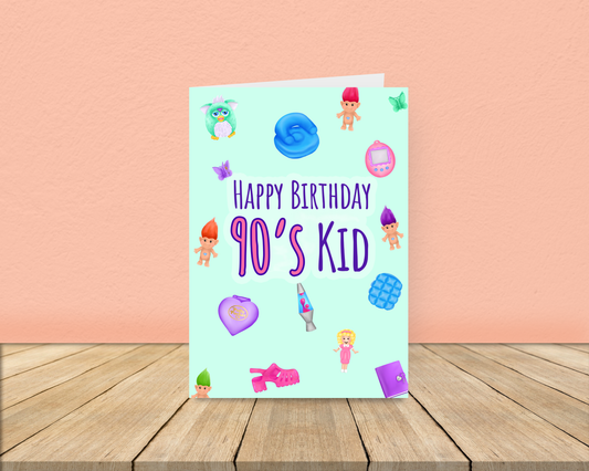90s Kid Card