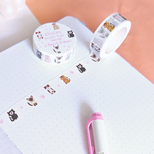 Kitties Washi