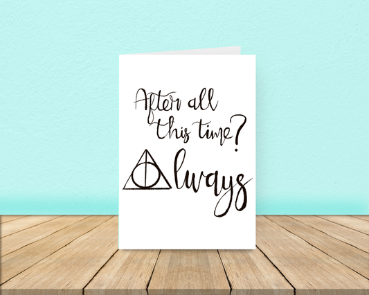 After All This Time Card
