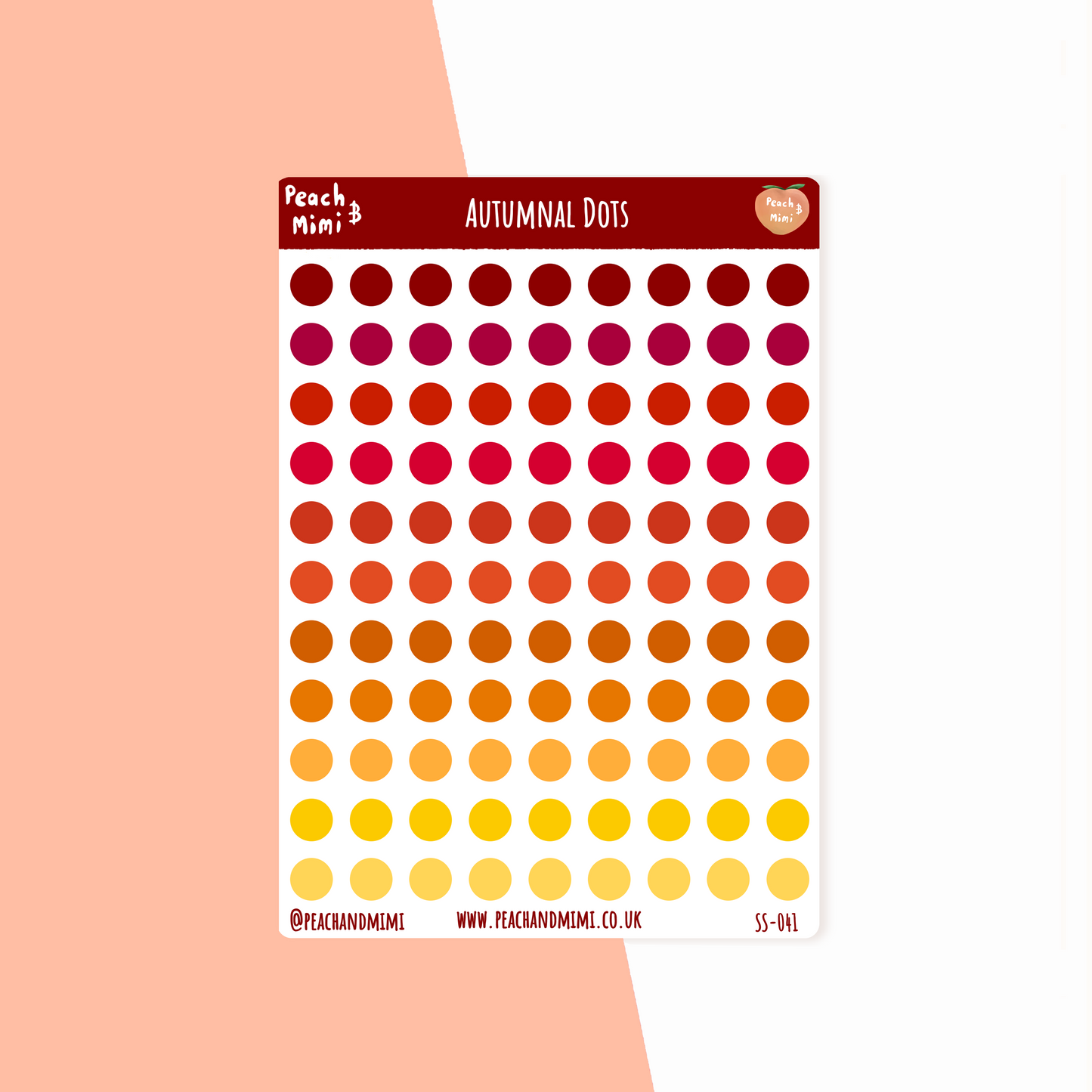 Dots Planner Stickers