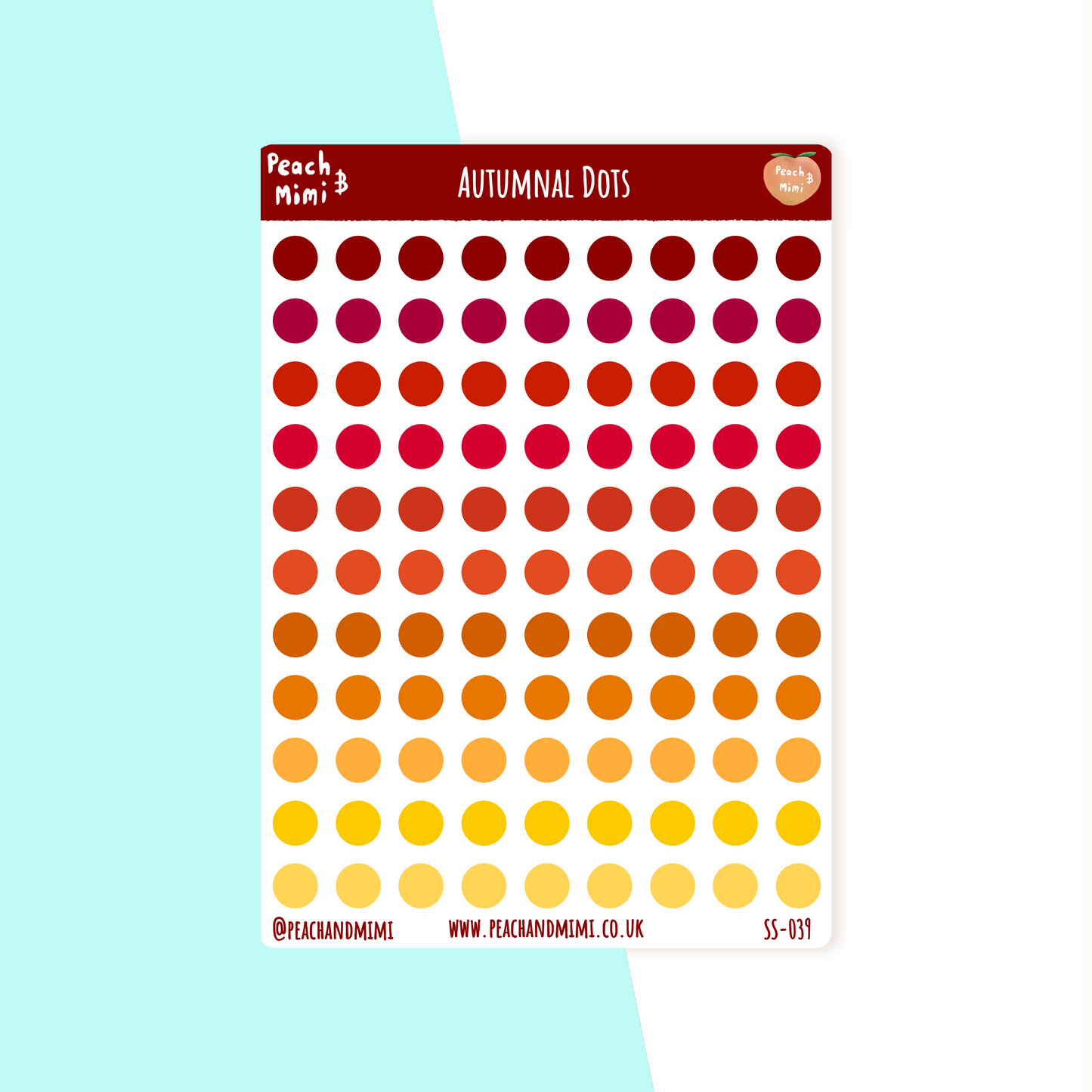 Dots Planner Stickers