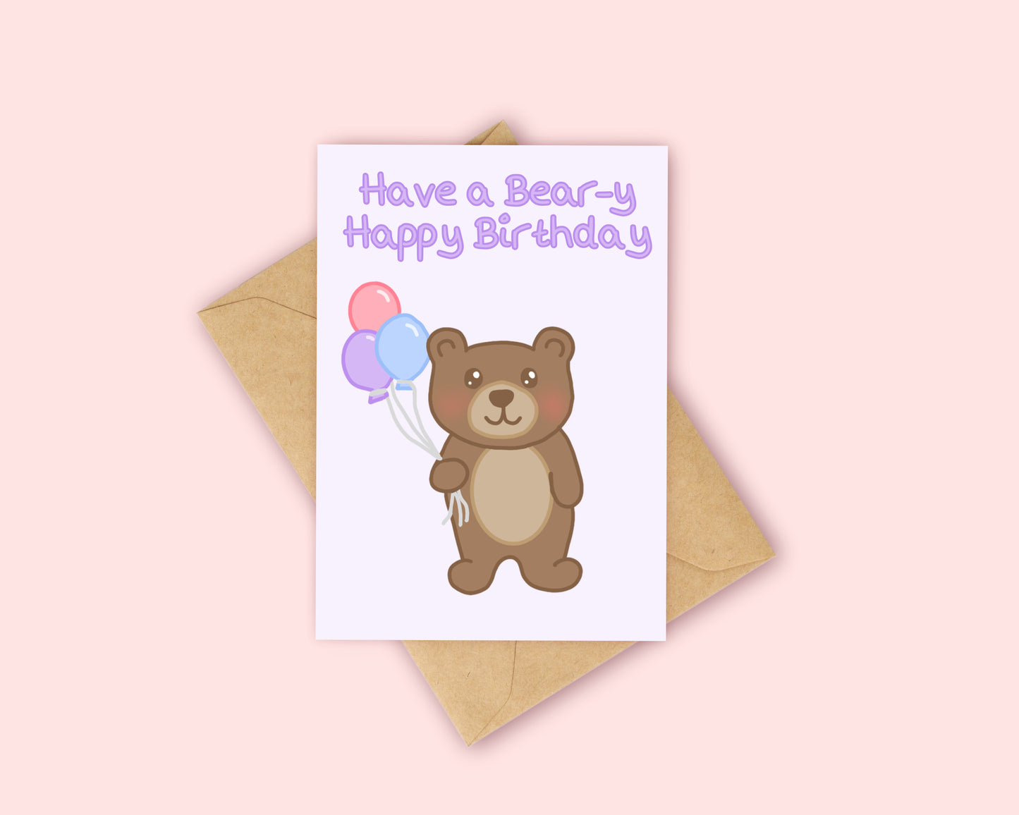 Bear-y Happy Birthday Card