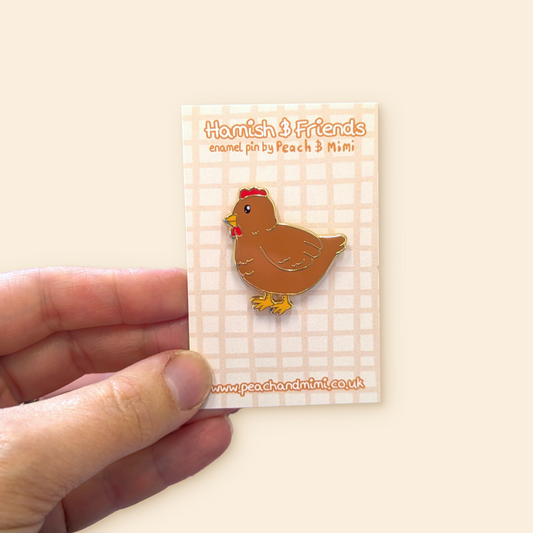 Bonnie the Chicken Enamel Pin