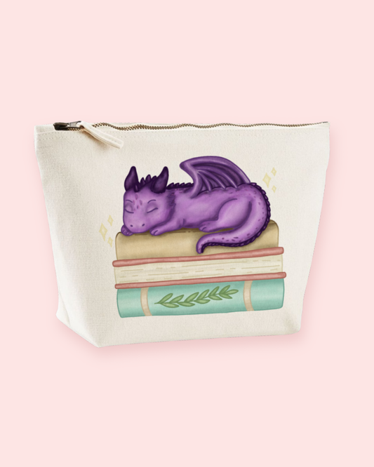 Book Dragon Large Pouch