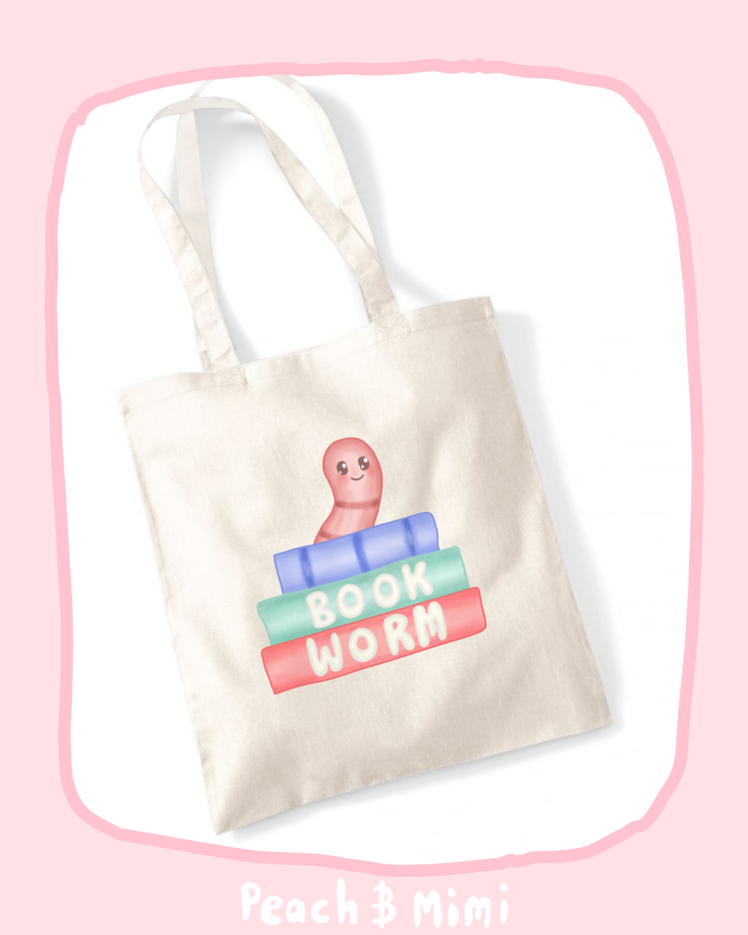 Bookworm Tote Bag