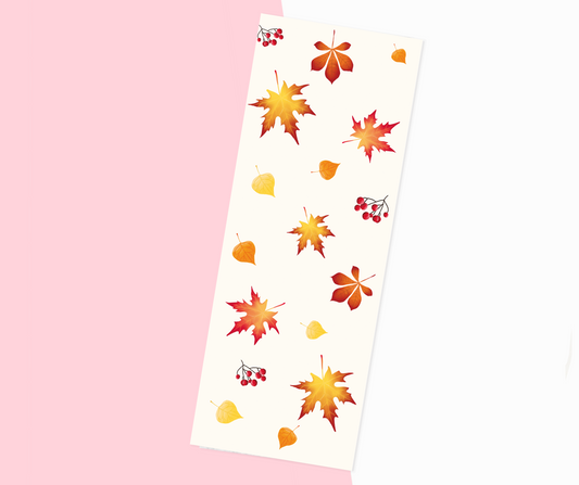 Cosy Autumn Bookmark