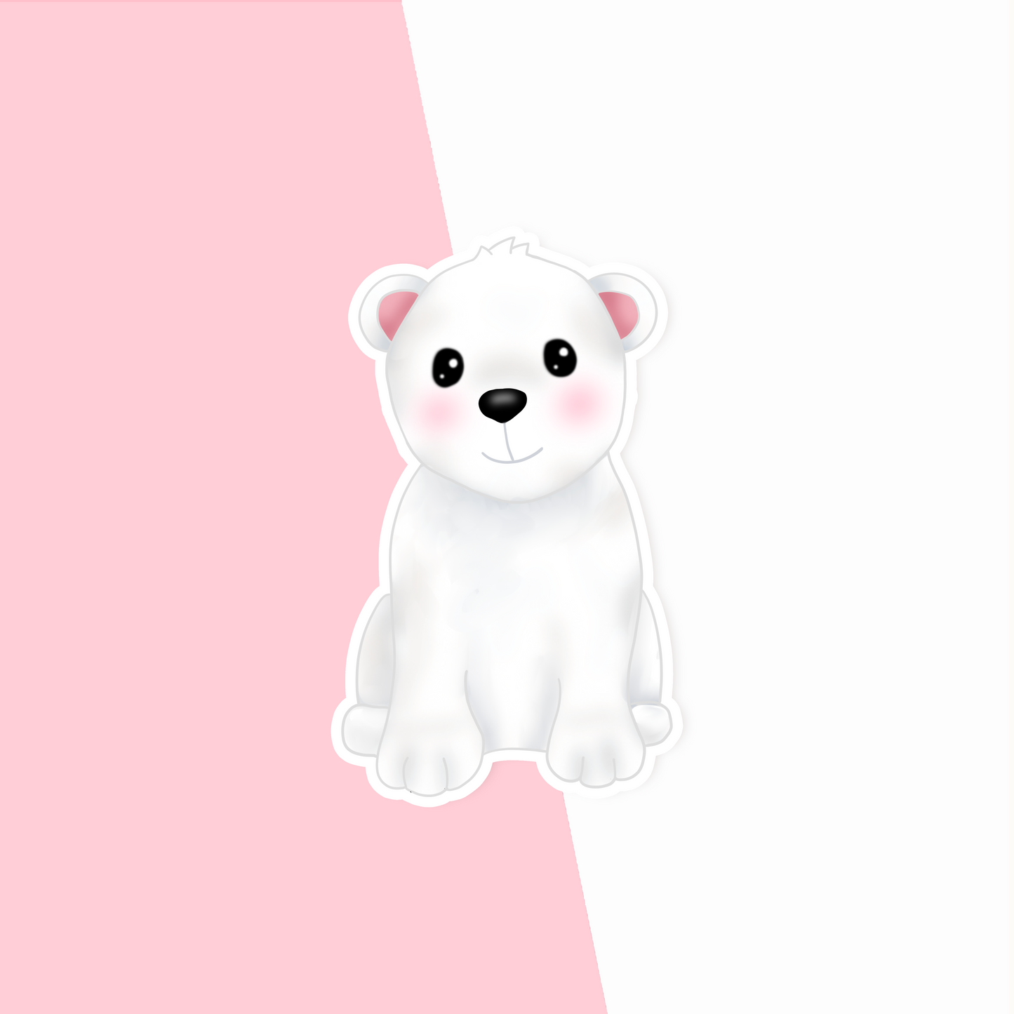 Cute Polar Bear Sticker