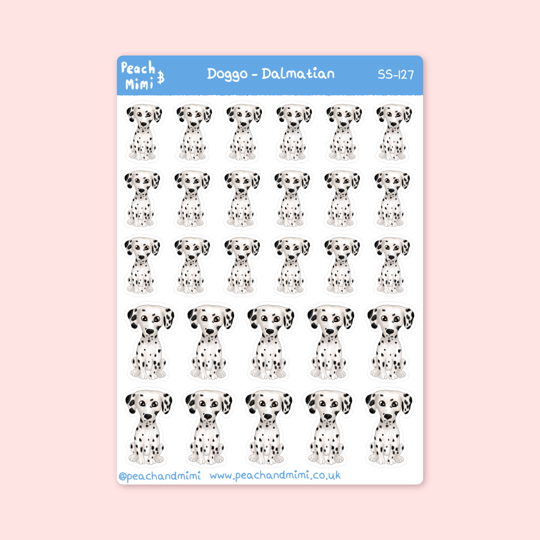 Doggo - Dalmatian Stickers
