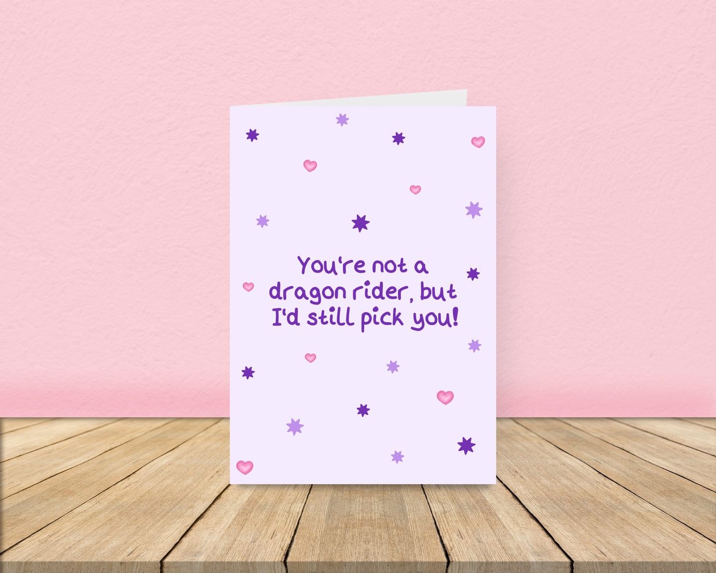 Dragon Rider - Love Card